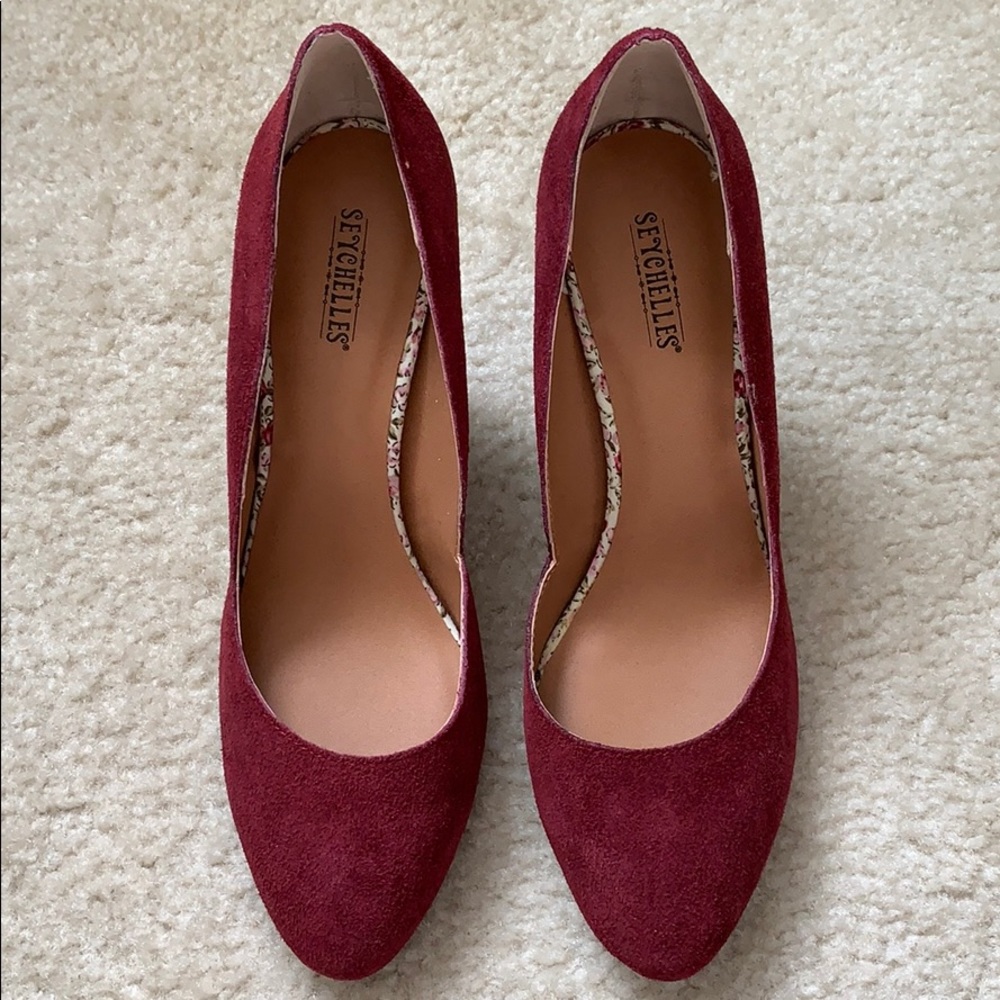 Seychelles Quiet Time Suede Heels